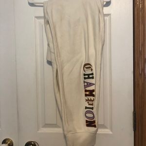 Off white Champion sweat pants